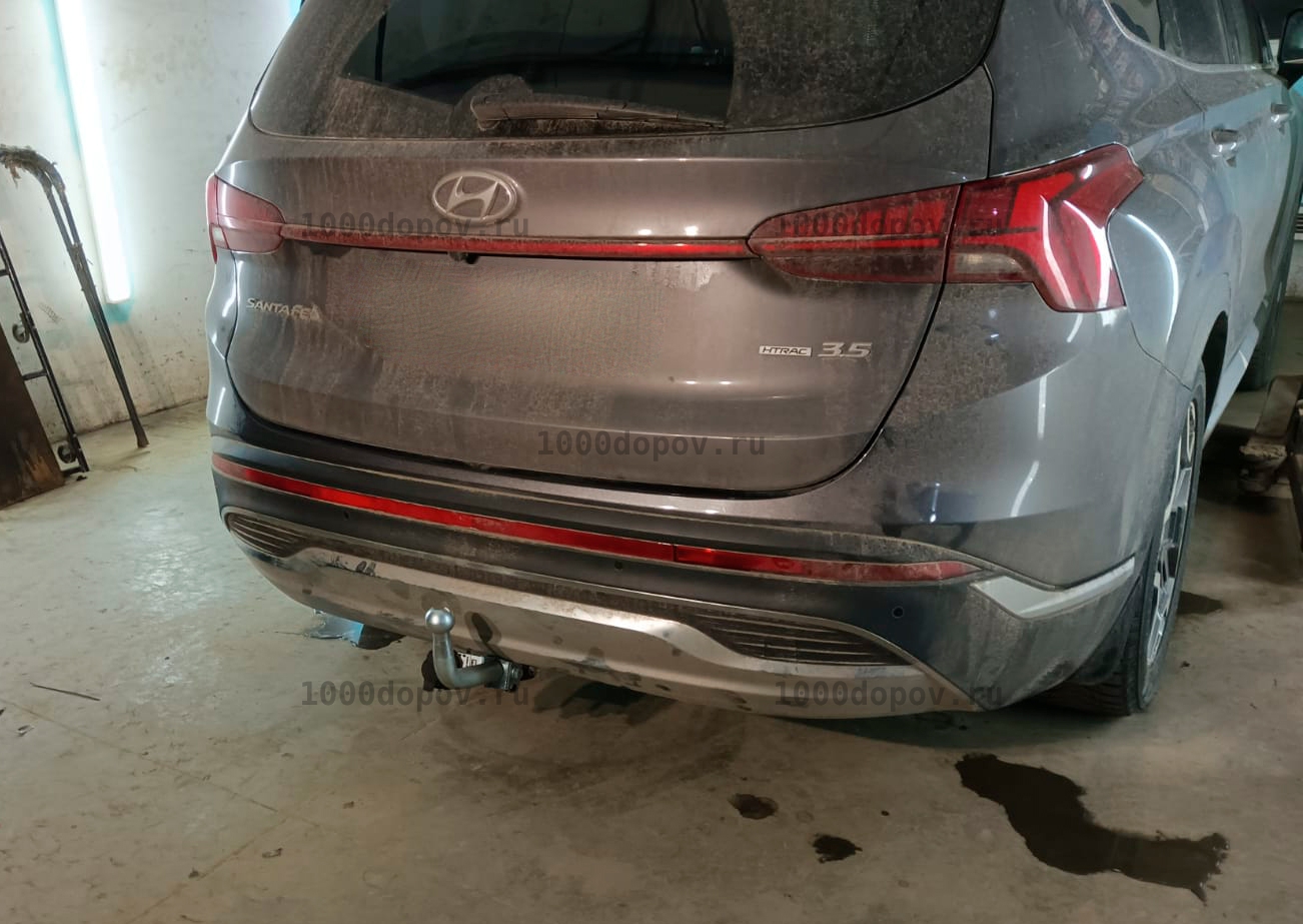 Фаркоп Motodor 91008-A Hyundai Santa Fe 2021-2023 (оцинк. шар) — рисунок 10
