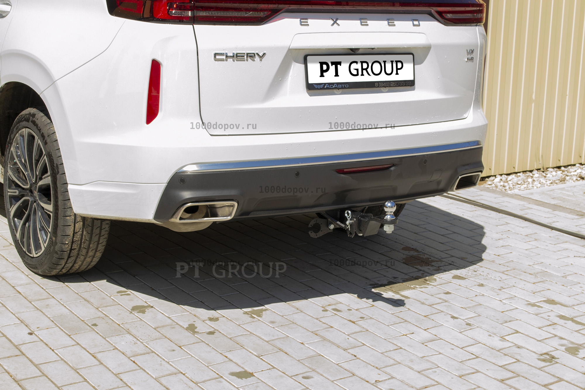 Фаркоп PT GROUP EVX-20-991122.00 CheryExeed VX 2020-н.в. — рисунок 1