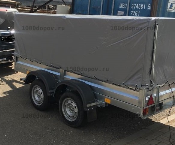 Тент с каркасом Avtos A25P, h 1200мм — рисунок 1