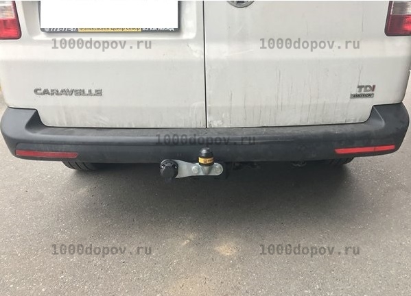 Фаркоп Motodor 92705-FE Volkswagen Multivan T5 2003-2015, T6 2015-н.в. (в т.ч. авто с парктроником) — рисунок 1