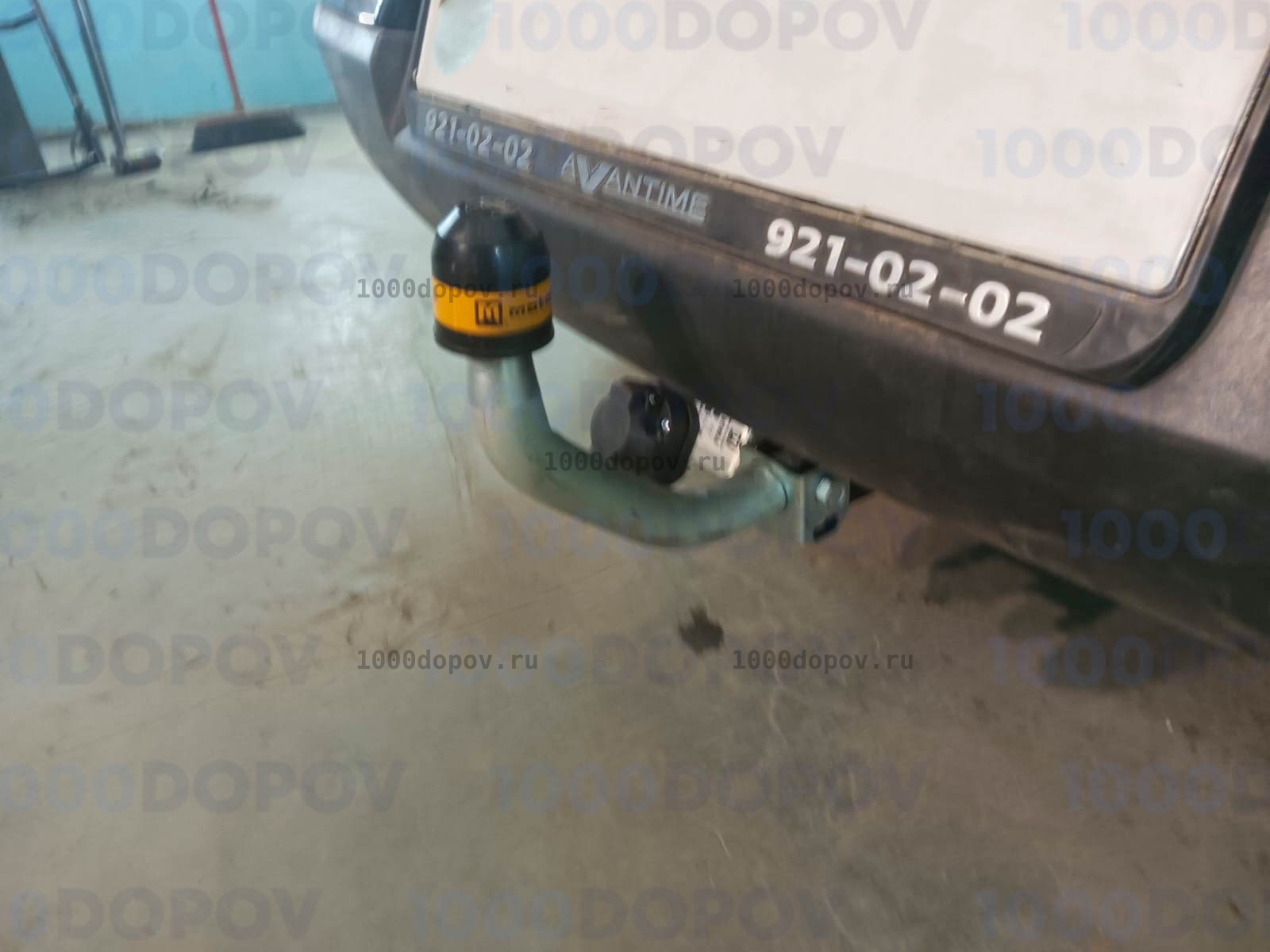 Фаркоп Motodor 91708-A Renault Scenic 2, Grand Scenic 2 2003-2009 (оцинк. шар) — рисунок 5