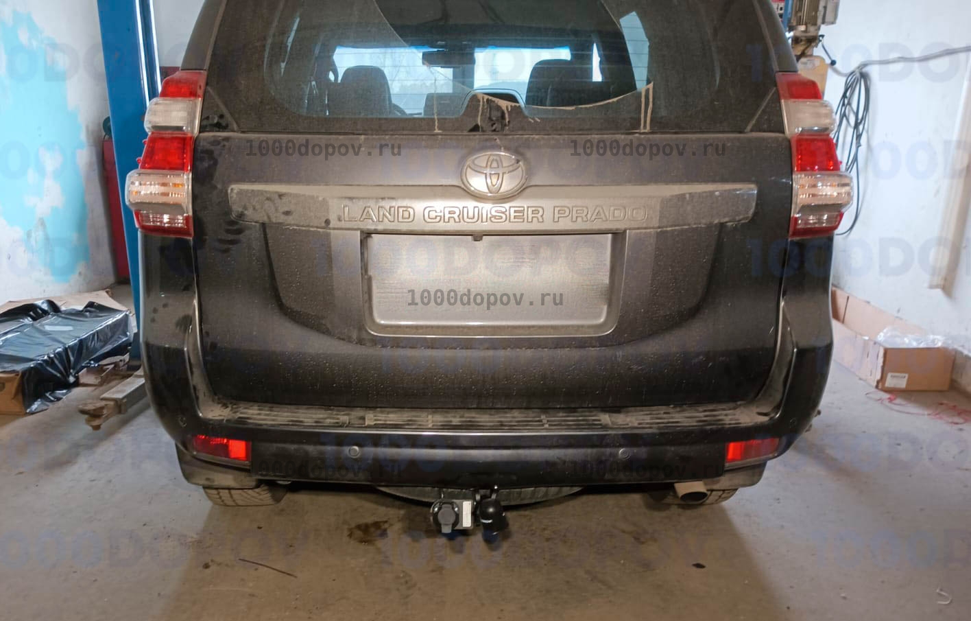 Фаркоп Steinhof T-167 Toyota Land Cruiser Prado J120/J150 2003-н.в. — рисунок 2