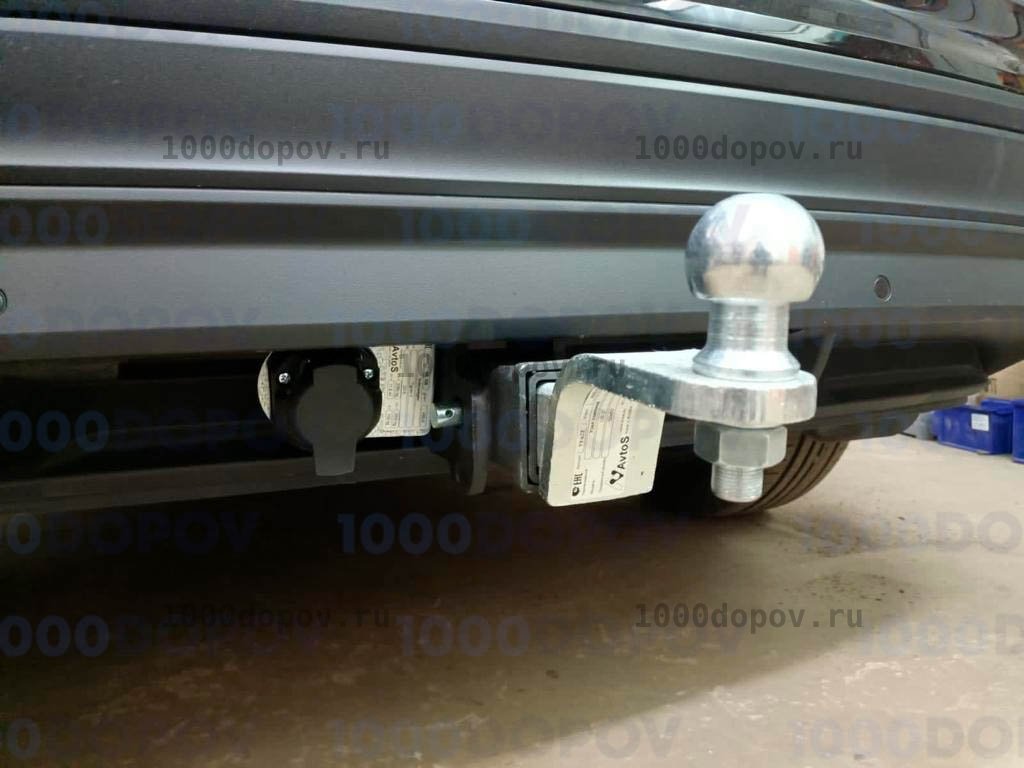 Фаркоп Avtos SK 12B Volkswagen Tiguan 2 2016-н.в. — рисунок 5