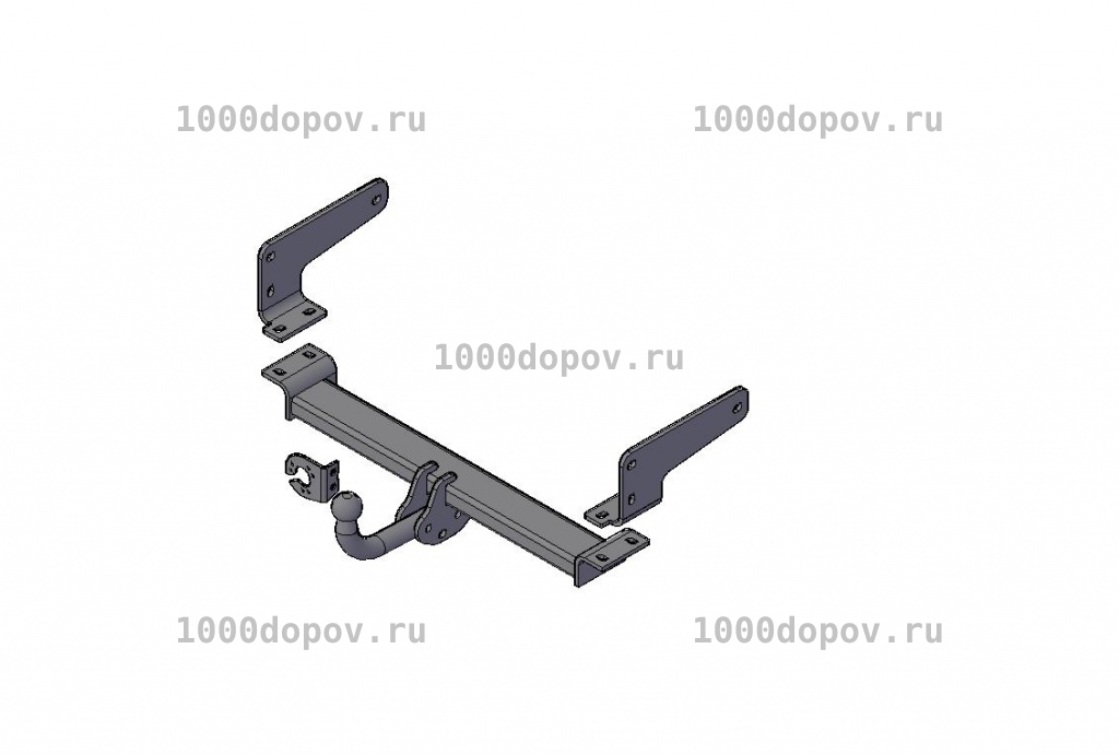 Фаркоп Трейлер 9910 Opel Antara 4WD 2006-2013, 2013-2017 — рисунок 5