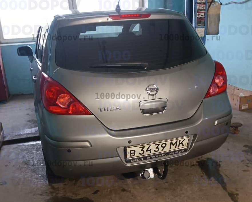 Фаркоп Leader Plus N114-A Nissan Tiida (C11) hb 2007-2014 — рисунок 1