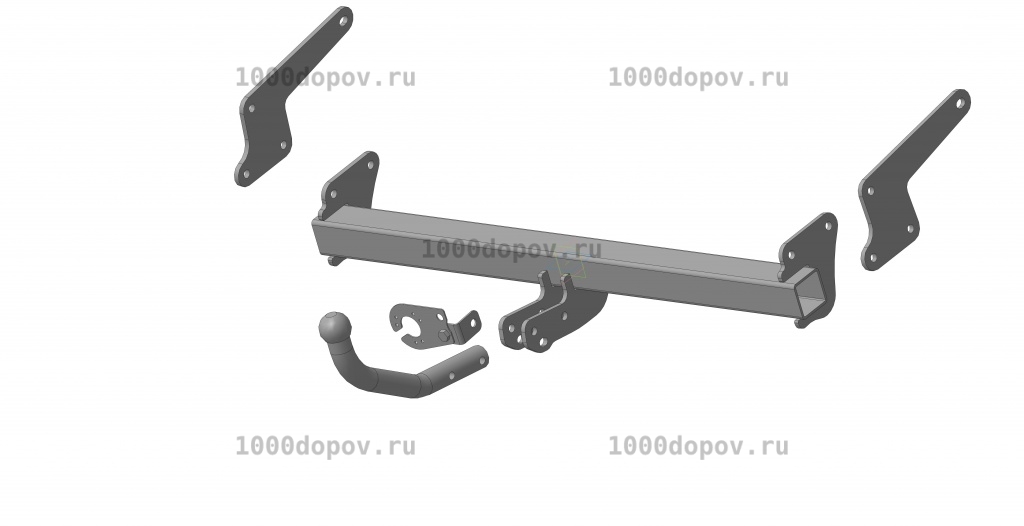 Фаркоп Трейлер 7834 Suzuki Across 2020-н.в — рисунок 5