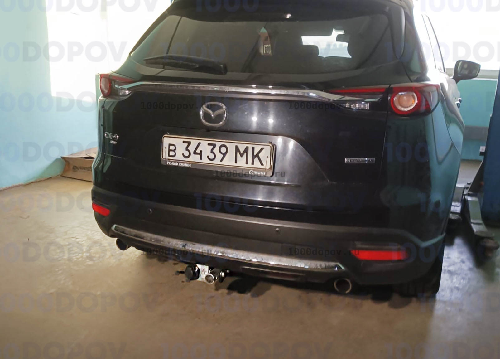 Фаркоп Leader Plus M309-BA Mazda CX-9 2 (TC) 2016-н.в. — рисунок 6