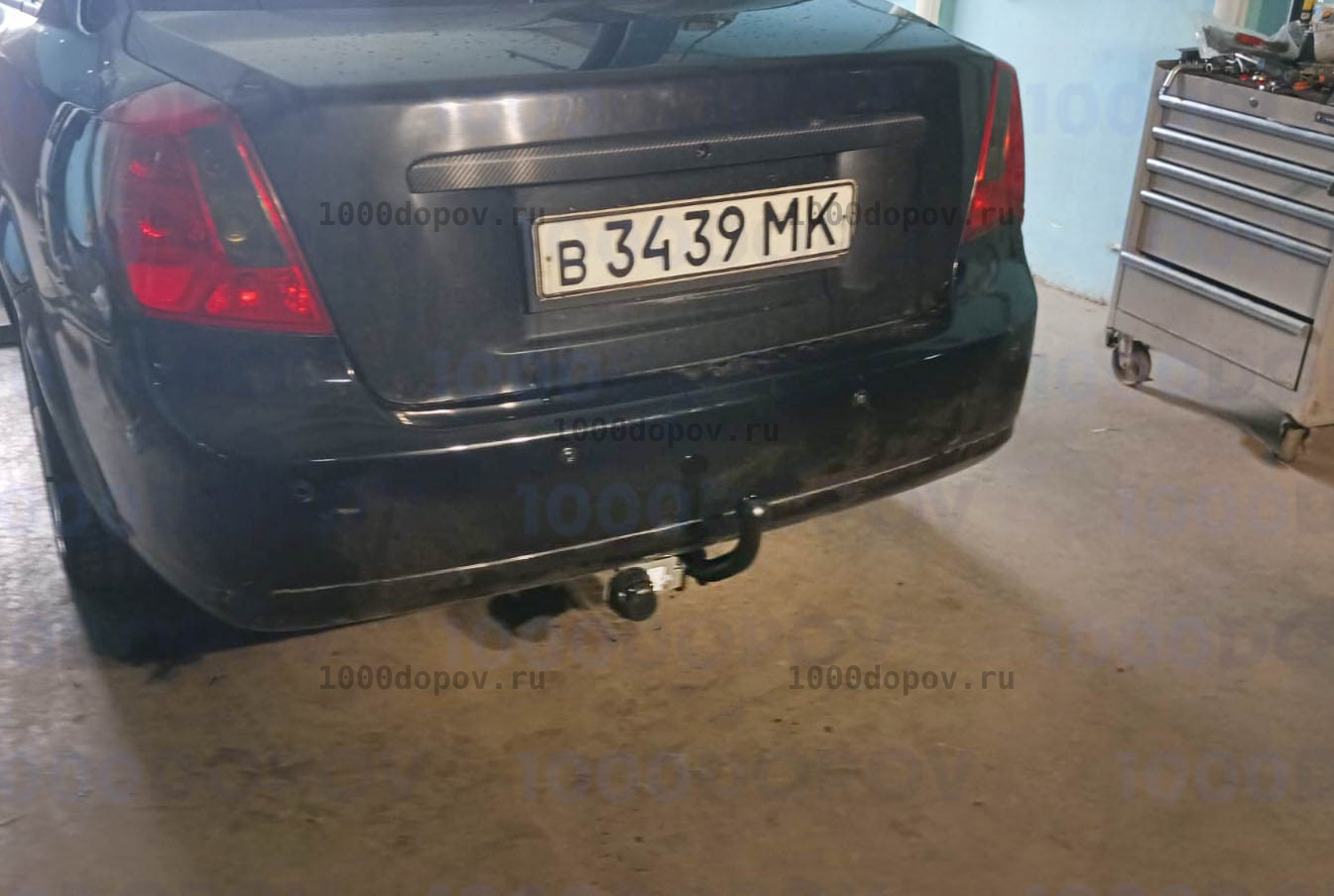 Фаркоп Трейлер 9422 Daewoo Gentra 2013-н.в. — рисунок 11