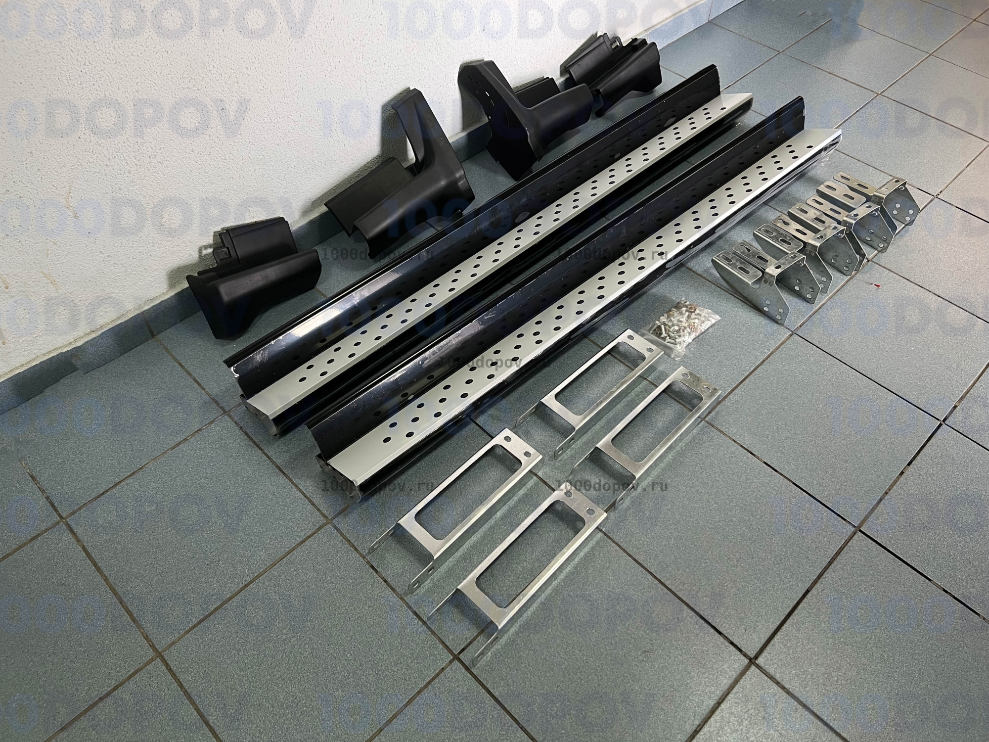Пороги подножки на Honda CR-V 3 2006-2012 — рисунок 9