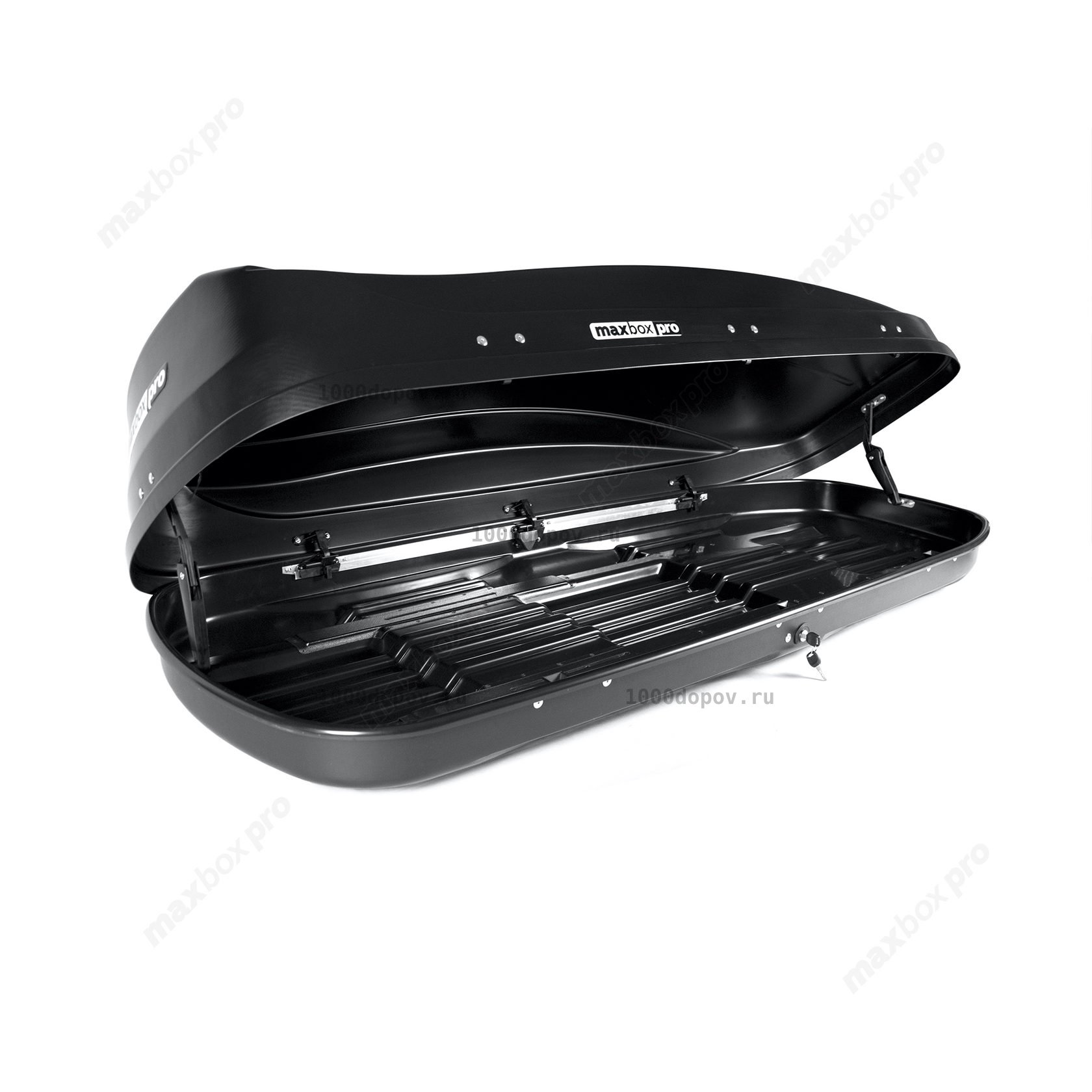 Автобокс MaxBox PRO 520 (большой) карбон черный — рисунок 22