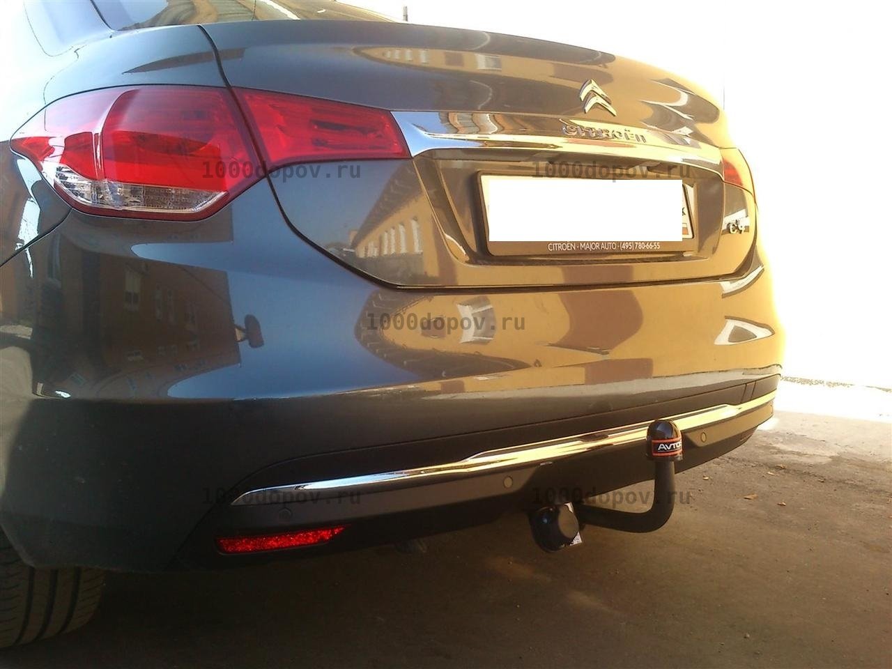 Фаркоп Avtos CN 01 Citroen C4 седан 2013-н.в. — рисунок 1