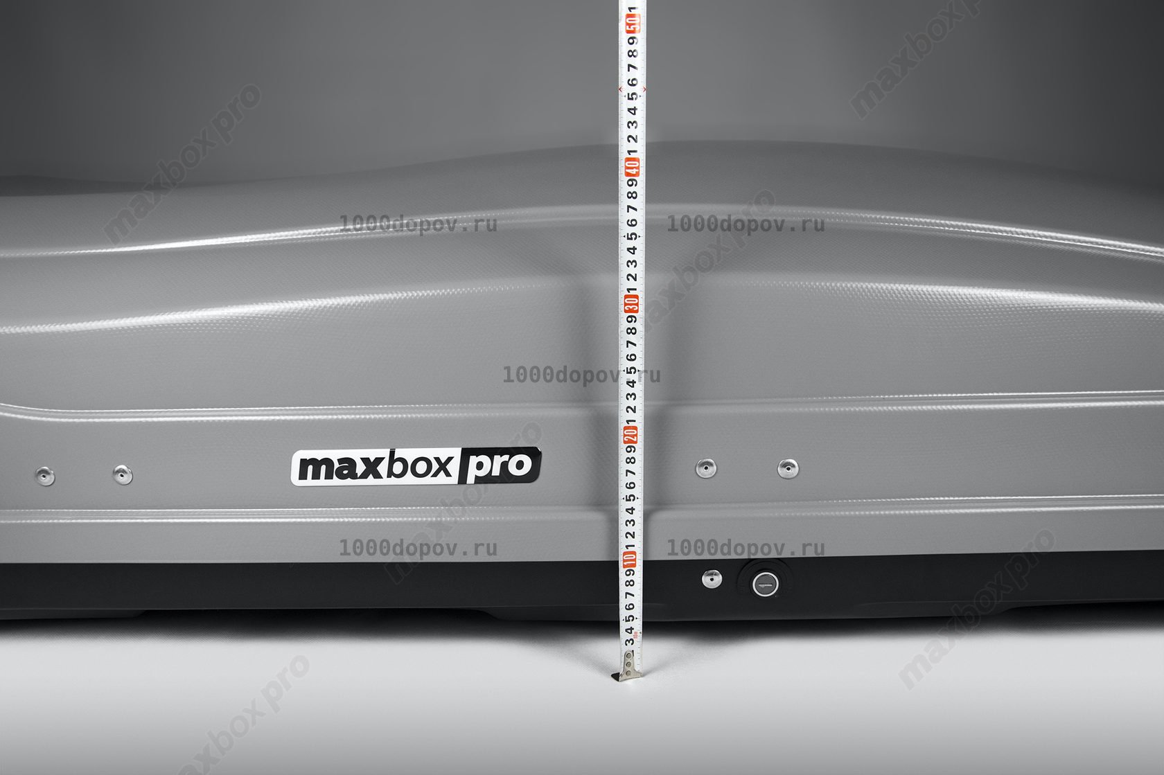Автобокс MaxBox PRO 520 (большой) карбон серый — рисунок 21