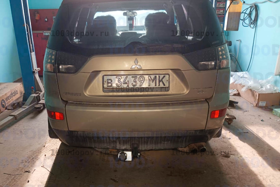 Фаркоп Avtos MI 21 Peugeot 4007 2007-2012 — рисунок 10