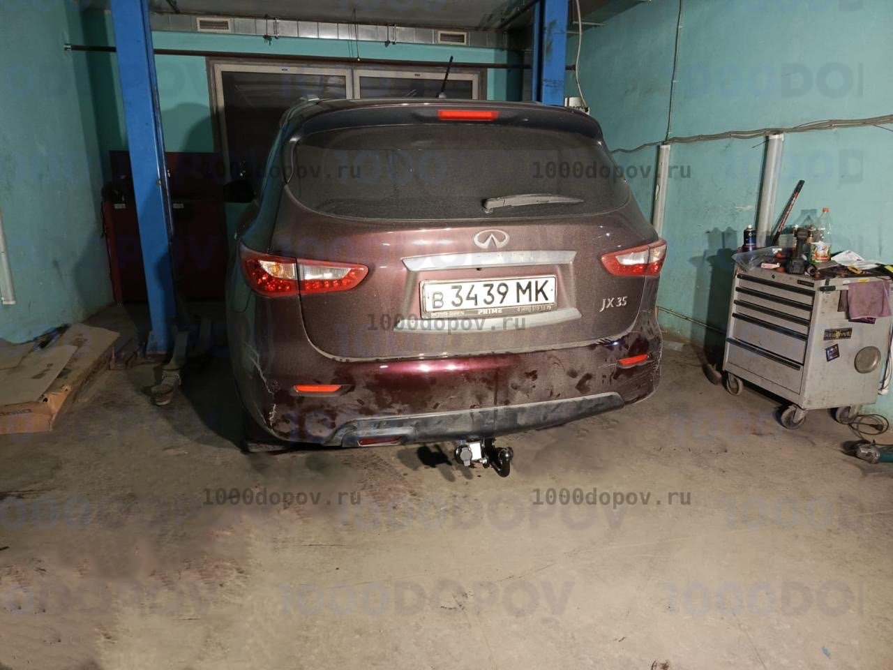 Фаркоп Garant G-N017 Infiniti QX60 I 2013-2020 — рисунок 3
