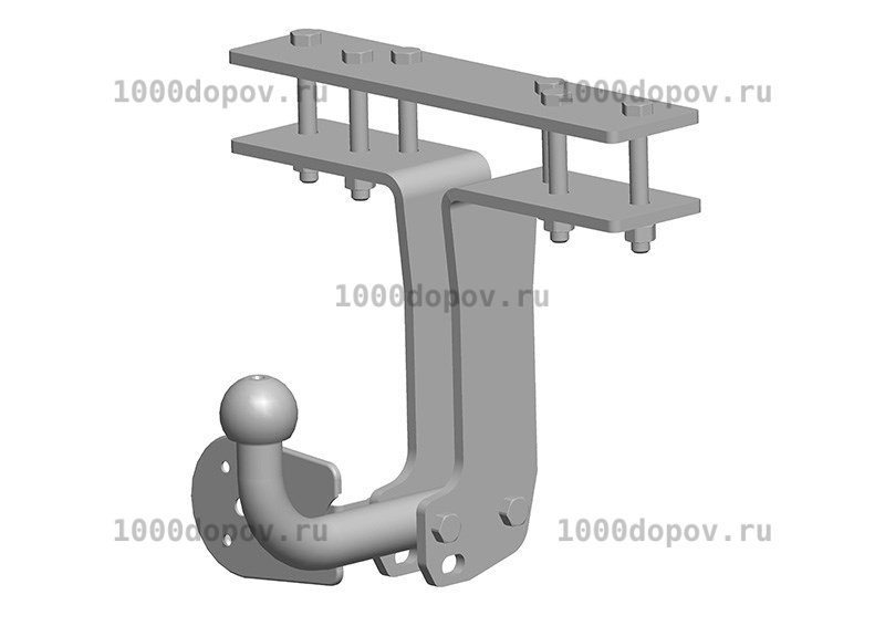 Фаркоп Avtos NS 21 Nissan Pathfinder R51 2005-2014 — рисунок 13