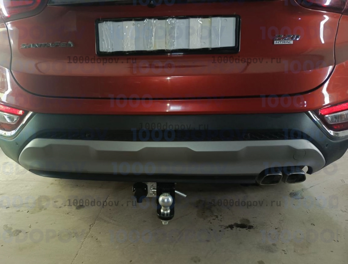 Фаркоп Leader Plus H230-E Hyundai Santa Fe 2018 - 2020 — рисунок 5