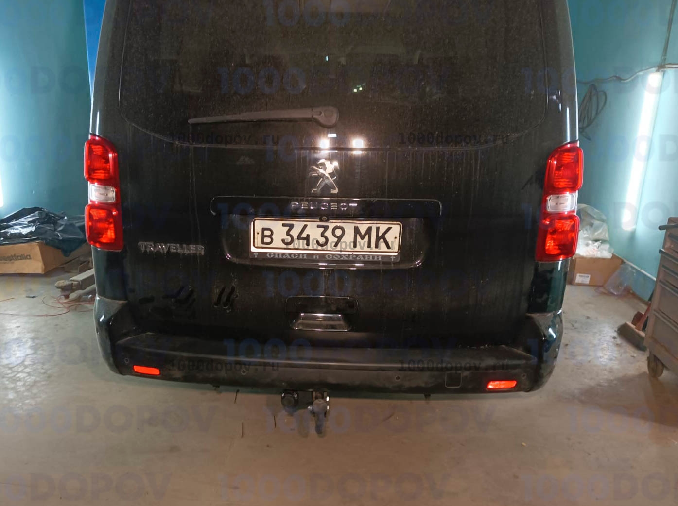 Фаркоп Avtos CN 02 Peugeot Expert, Traveller 2016- — рисунок 8