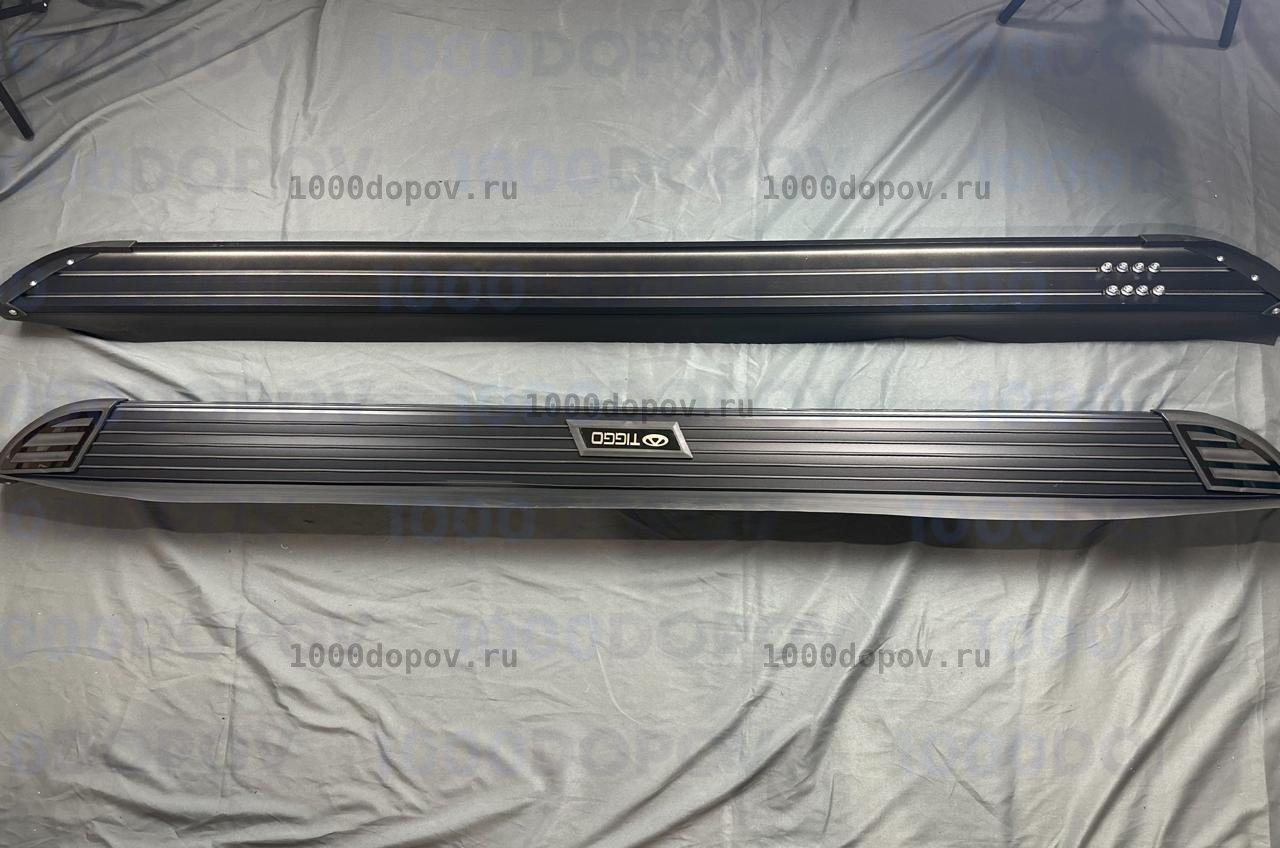 Пороги подножки на Chery Tiggo 9 2023-н.в — рисунок 6