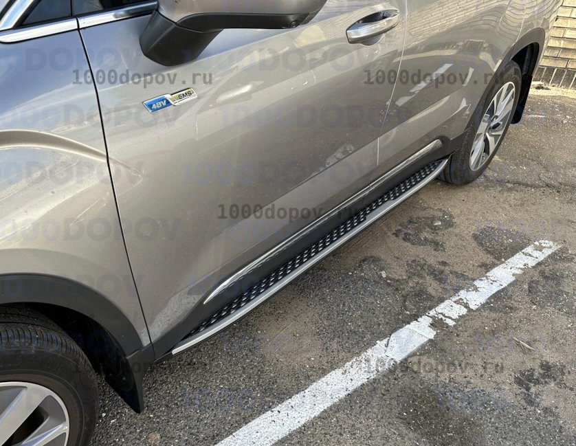 Пороги подножки на Geely Okavango 2023-н.в. — рисунок 22