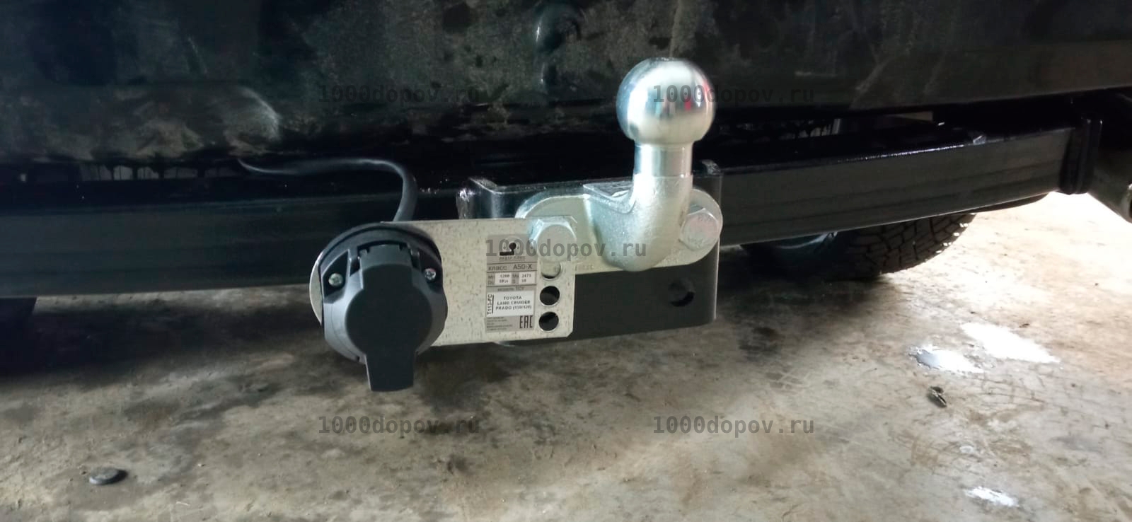 Фаркоп Leader Plus T113-F Toyota FJ Cruiser 2002-н.в. — рисунок 5