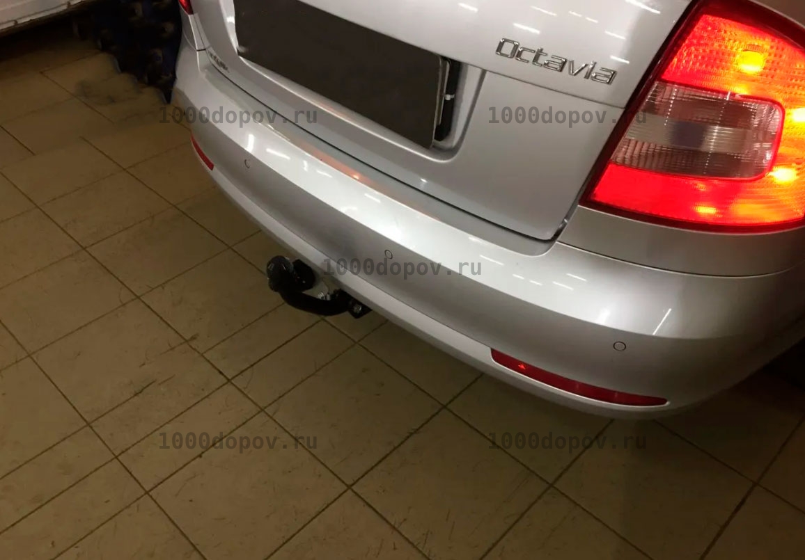 Фаркоп Трейлер 9710 Skoda Octavia 2 A5 2009-2012 (кроме Octavia Tour) — рисунок 17