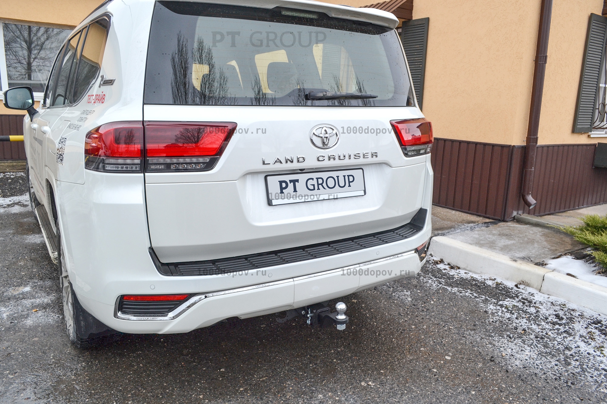 Фаркоп PT GROUP TLT-21-991101.22 для Toyota Land Cruiser 300 2021-н.в. (3,5L) — рисунок 17