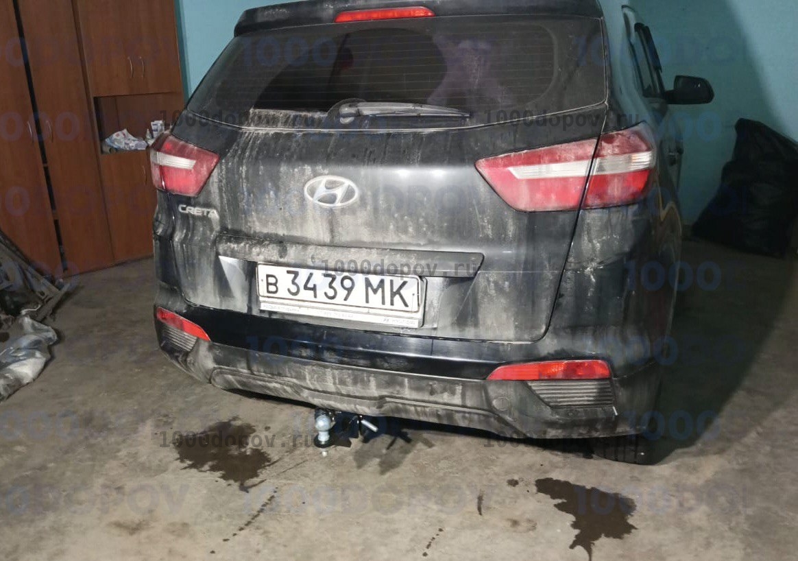 Фаркоп  Leader Plus H227-E Hyundai Creta 2016-2021, 2021-н.в. — рисунок 1