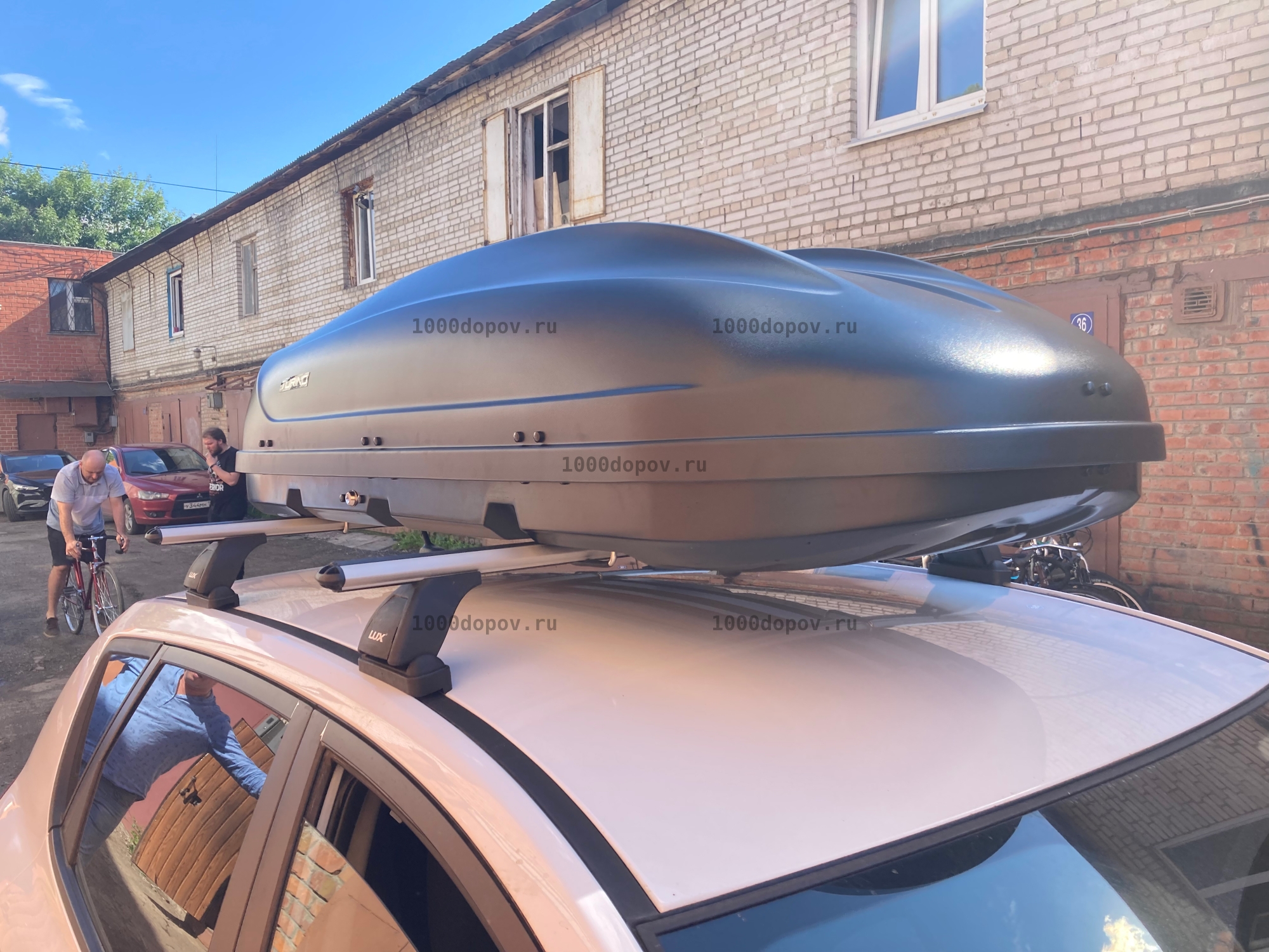 Автобокс ПТ Групп Turino 1 (410 л.) черный — рисунок 3