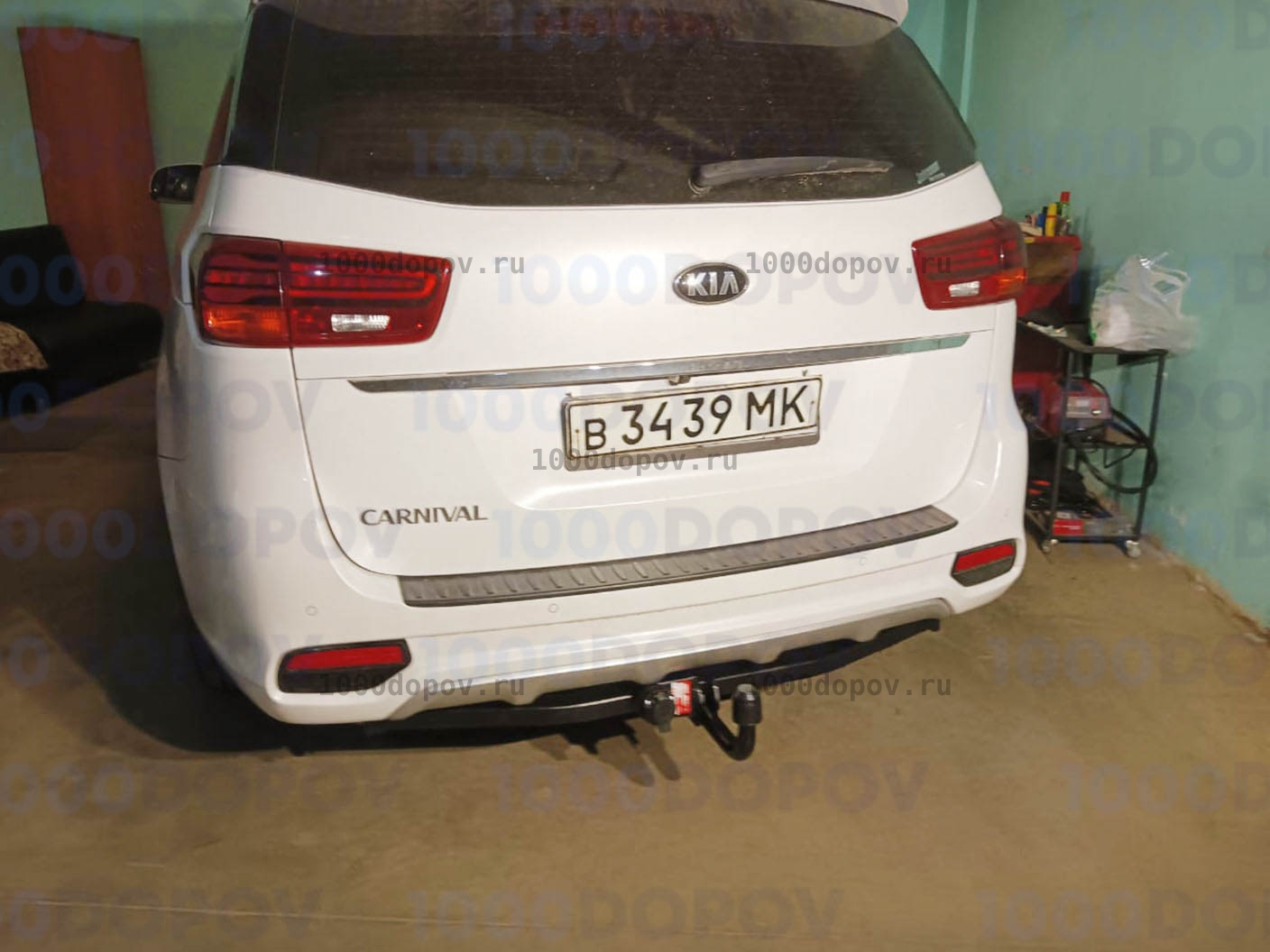 Фаркоп Sheriff 3652.12 Kia Carnival III (YP) 2014 - 2021 г.в. — рисунок 1