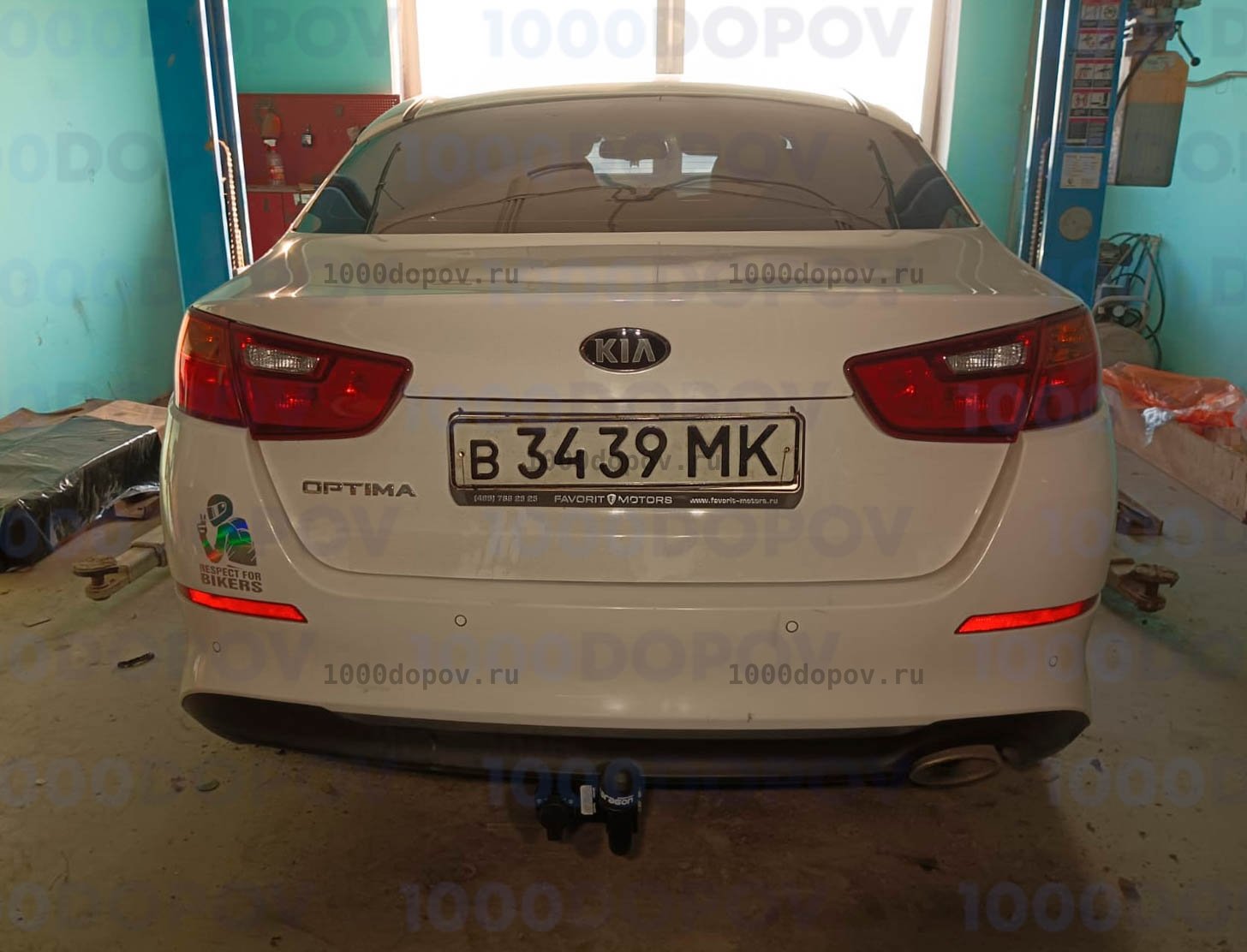Фаркоп ARAGON E3013AA для KIA Optima 2012-2016 — рисунок 3