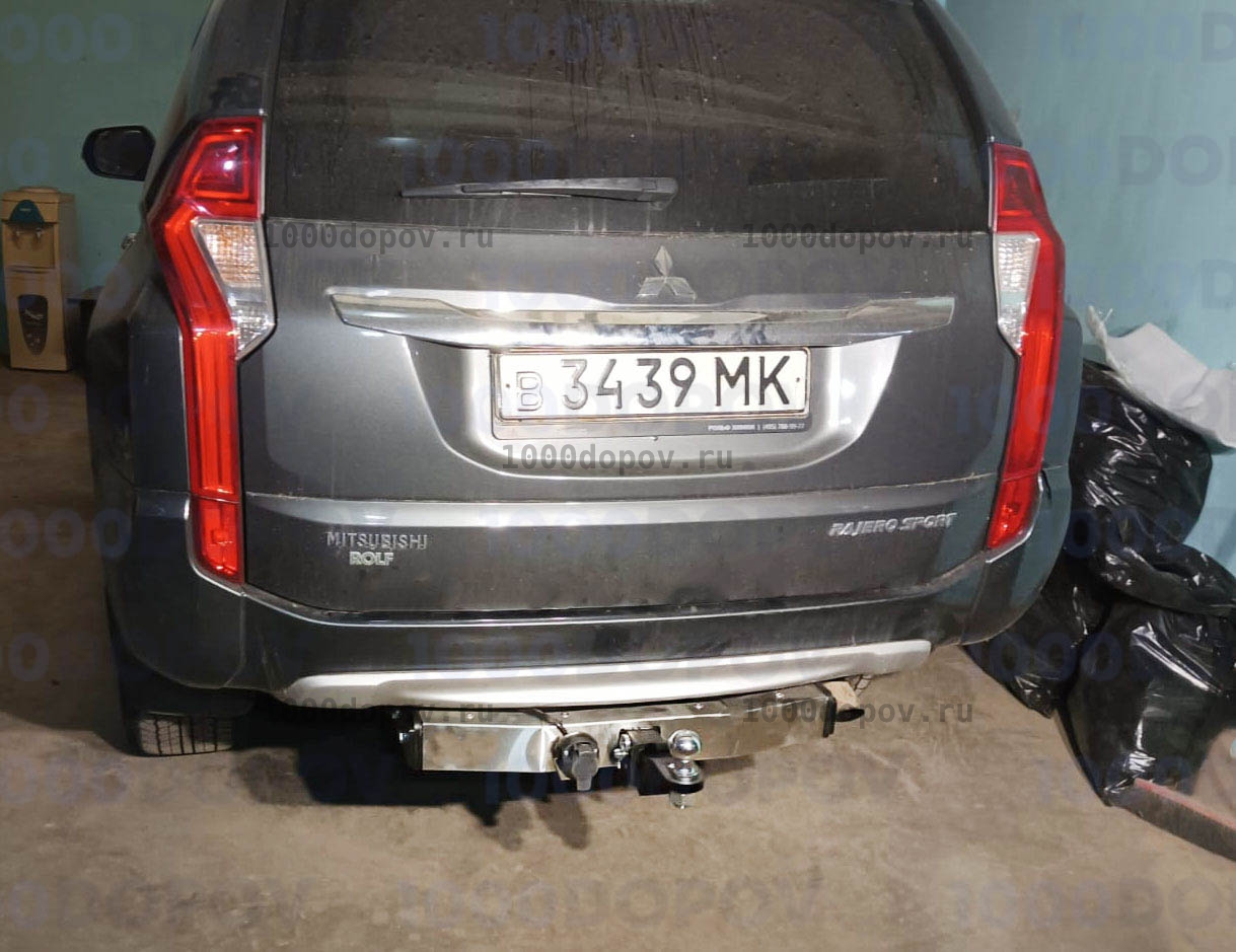 Фаркоп PT GROUP MPS-08-991124.00 Mitsubishi Pajero Sport  2/3 2008-2016, 2016-н.в. — рисунок 6