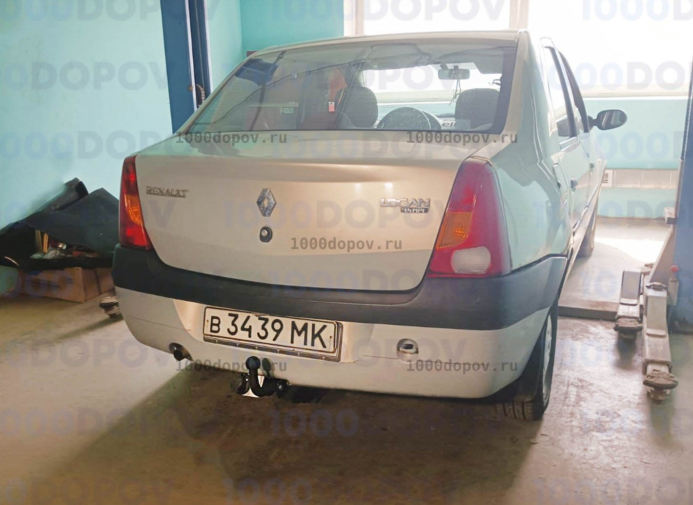 Фаркоп Avtos RN 15 Renault Logan 2 2014-н.в. — рисунок 1