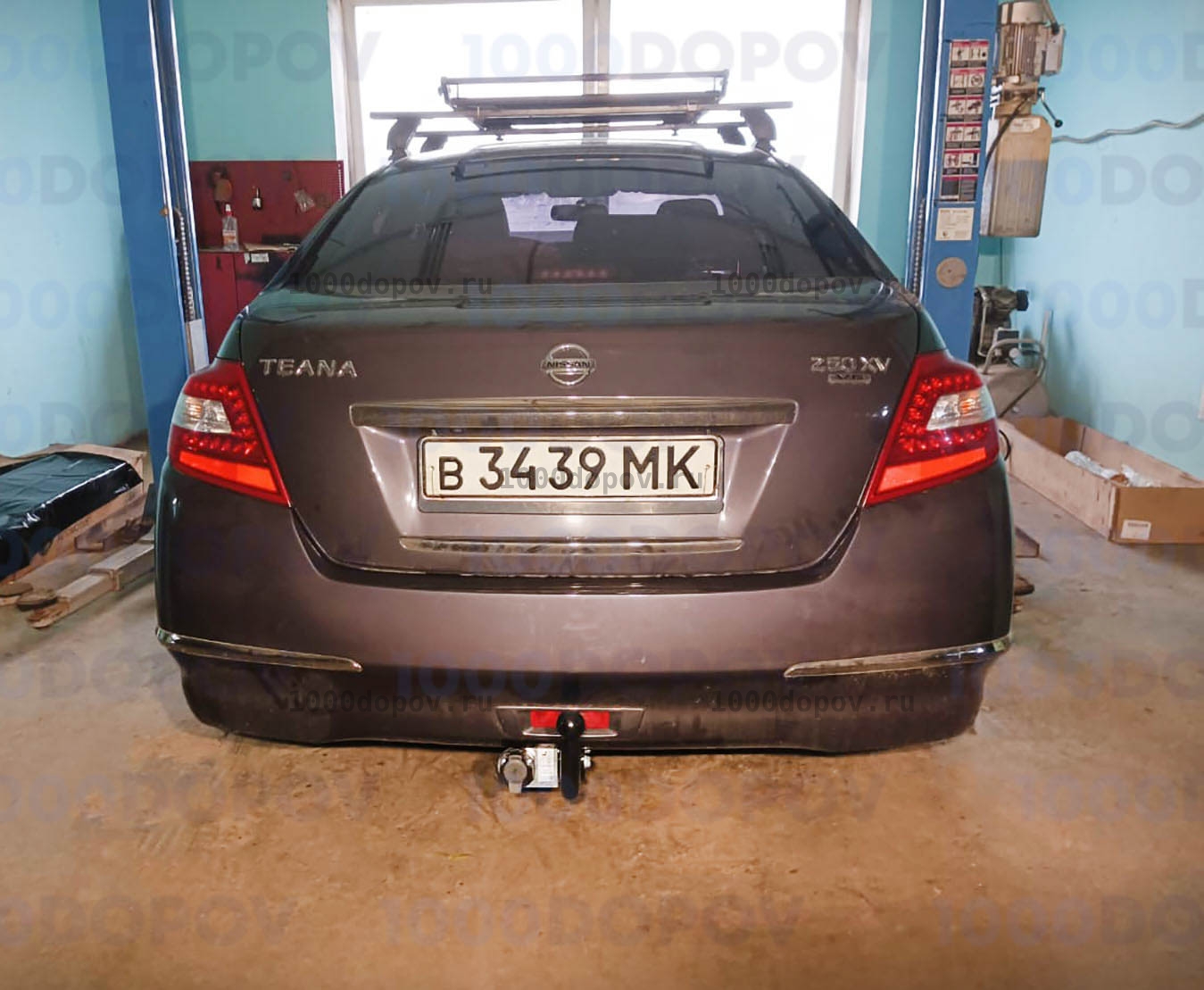 Фаркоп Leader Plus N117-A Nissan Teana (J32) 2008-2014 — рисунок 3