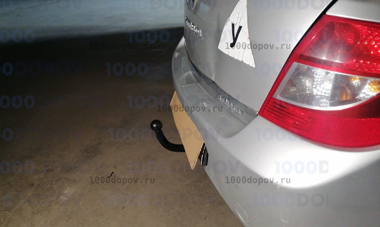 Фаркоп Leader Plus R109-A Renault Symbol 2008-н.в. — рисунок 1