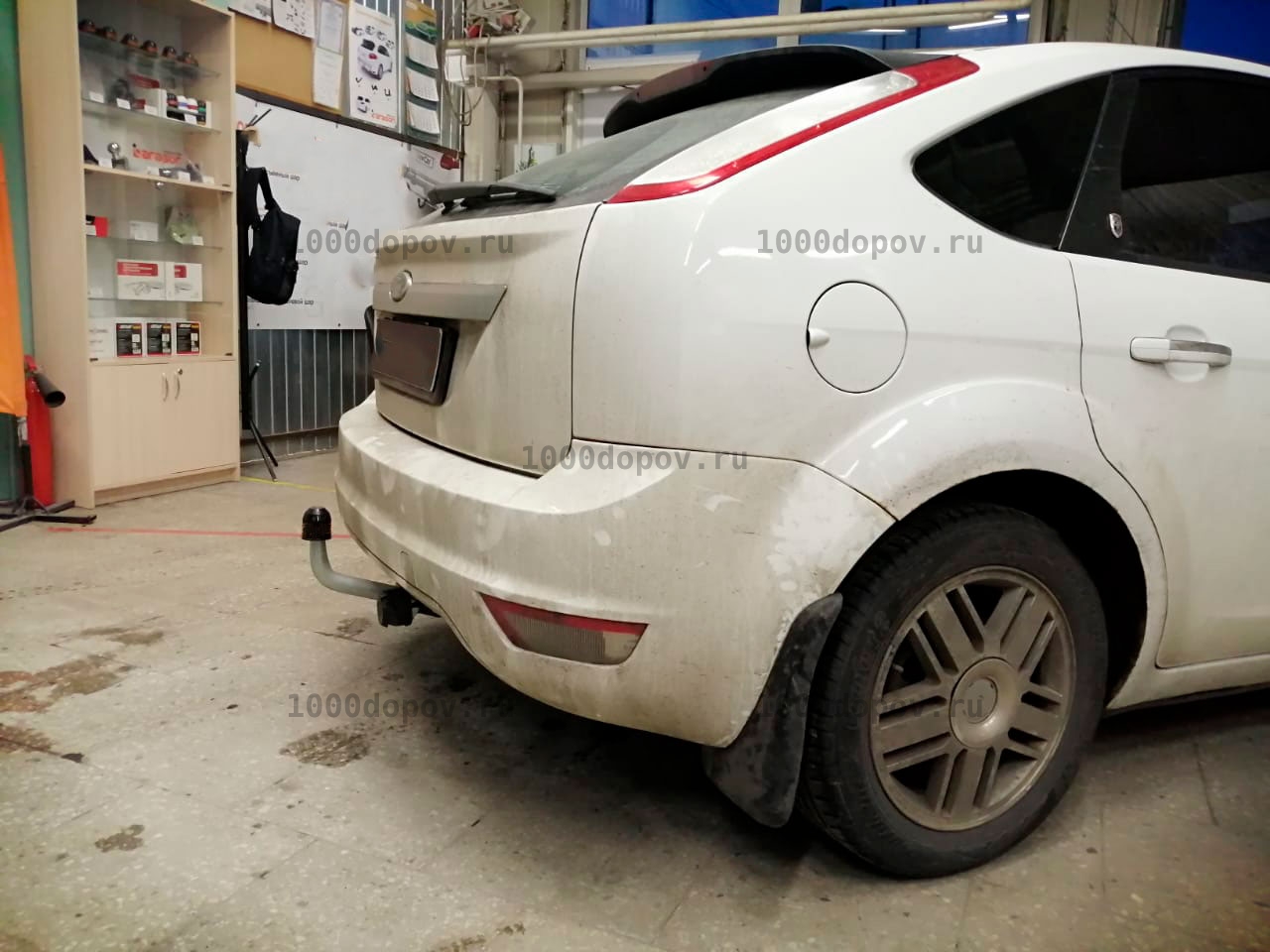Фаркоп Motodor 90707-A Ford Focus 2, 3 hb  2004-н.в. (оцинк. шар) — рисунок 4