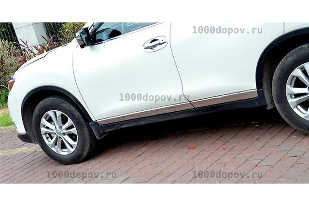 Молдинги дверей Nissan X-trail 32 — рисунок 1