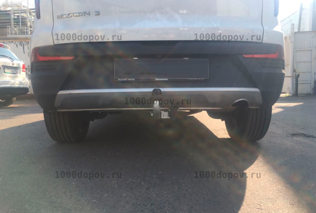 Фаркоп АвтоСтандарт J101A Jac JS4 2021-н.в. (оцинк. шар) — рисунок 1