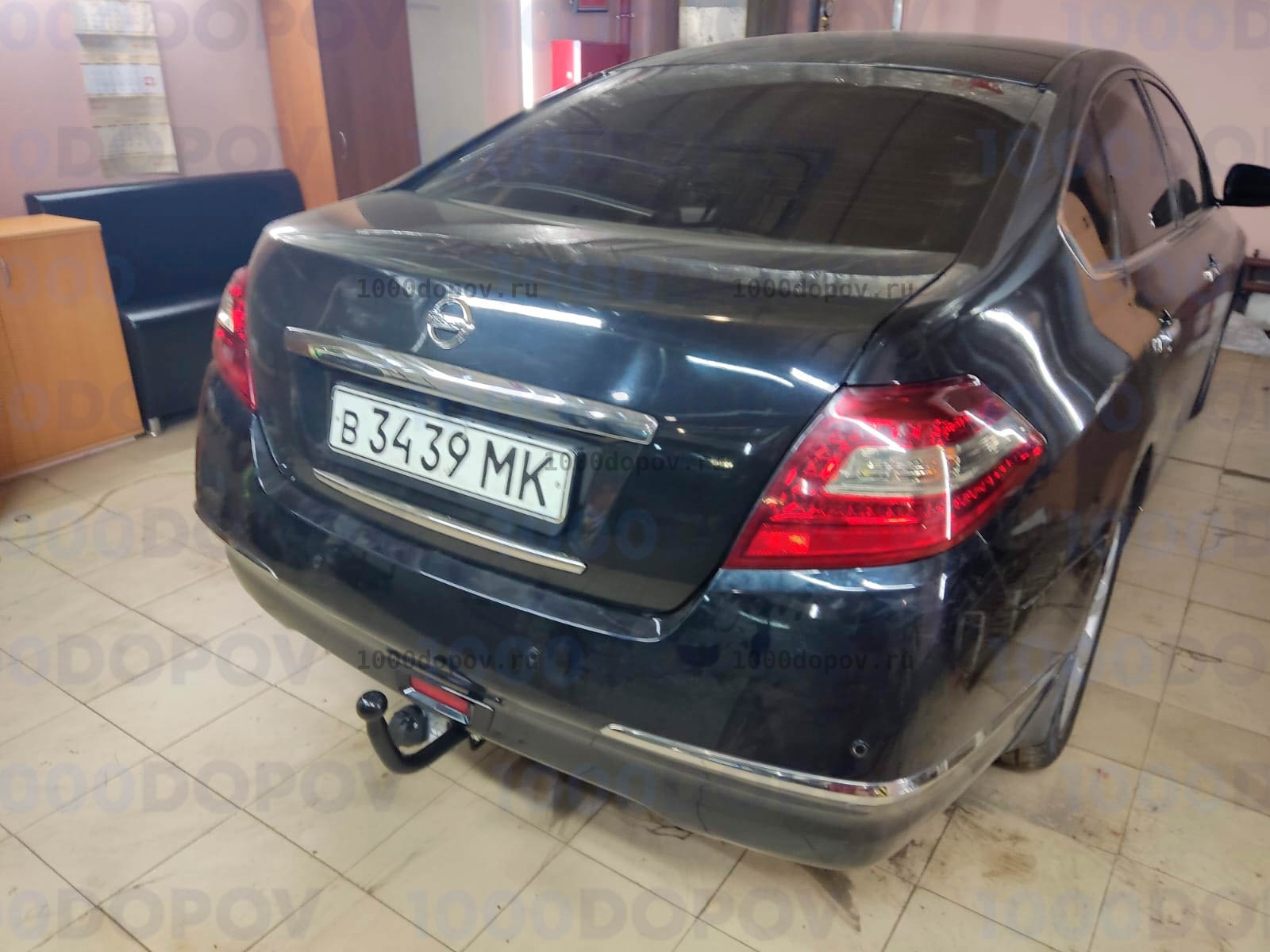 Фаркоп Leader Plus N117-A Nissan Teana (J32) 2008-2014 — рисунок 8