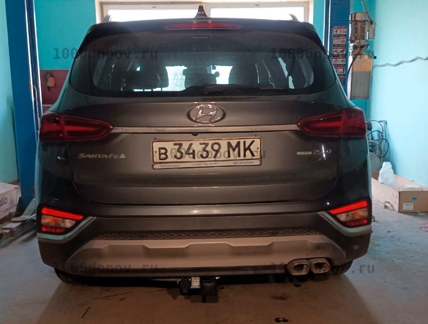 Фаркоп Leader Plus H230-E Hyundai Santa Fe 2018 - 2020 — рисунок 16