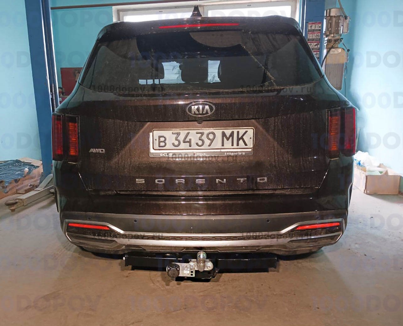 Фаркоп Leader Plus K132-F Kia Sorento 4 (MQ) 2020-н.в. — рисунок 4