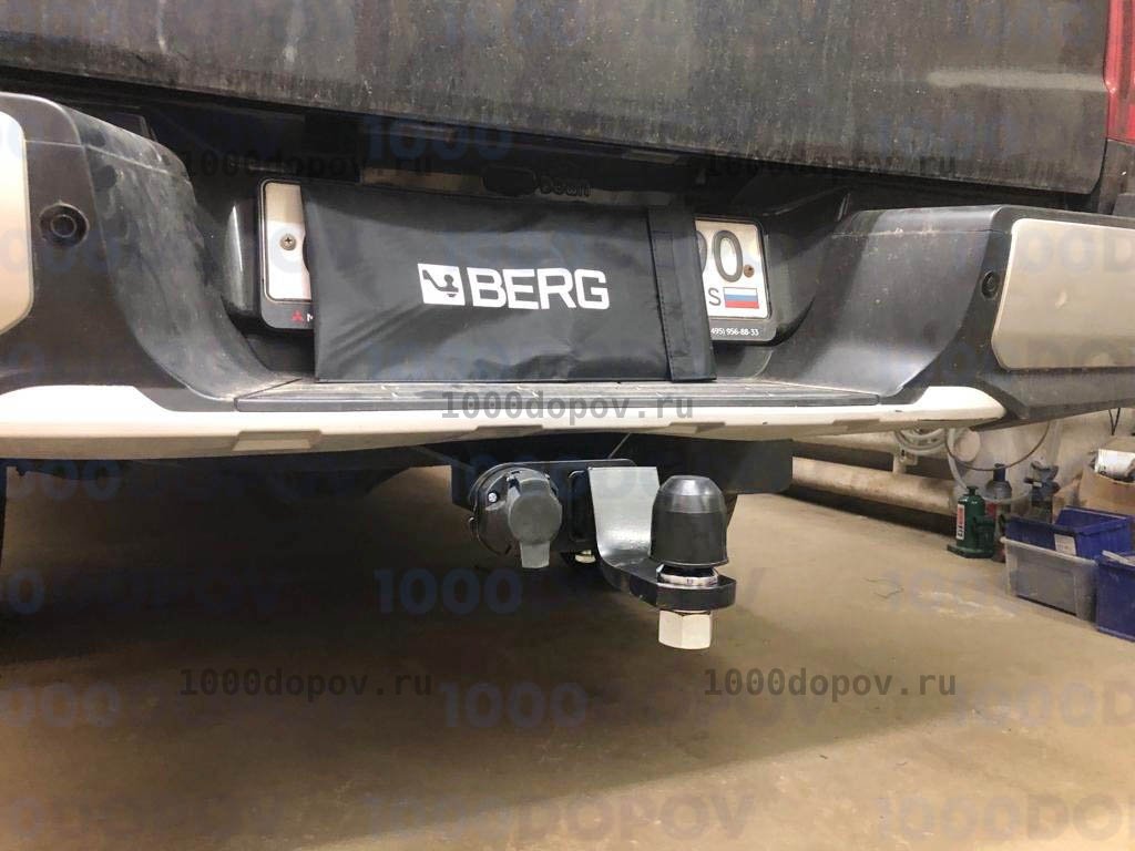 Фаркоп BERG F.4014.001 Mitsubishi L200 2018-н.в.(кроме AdBlue) — рисунок 2