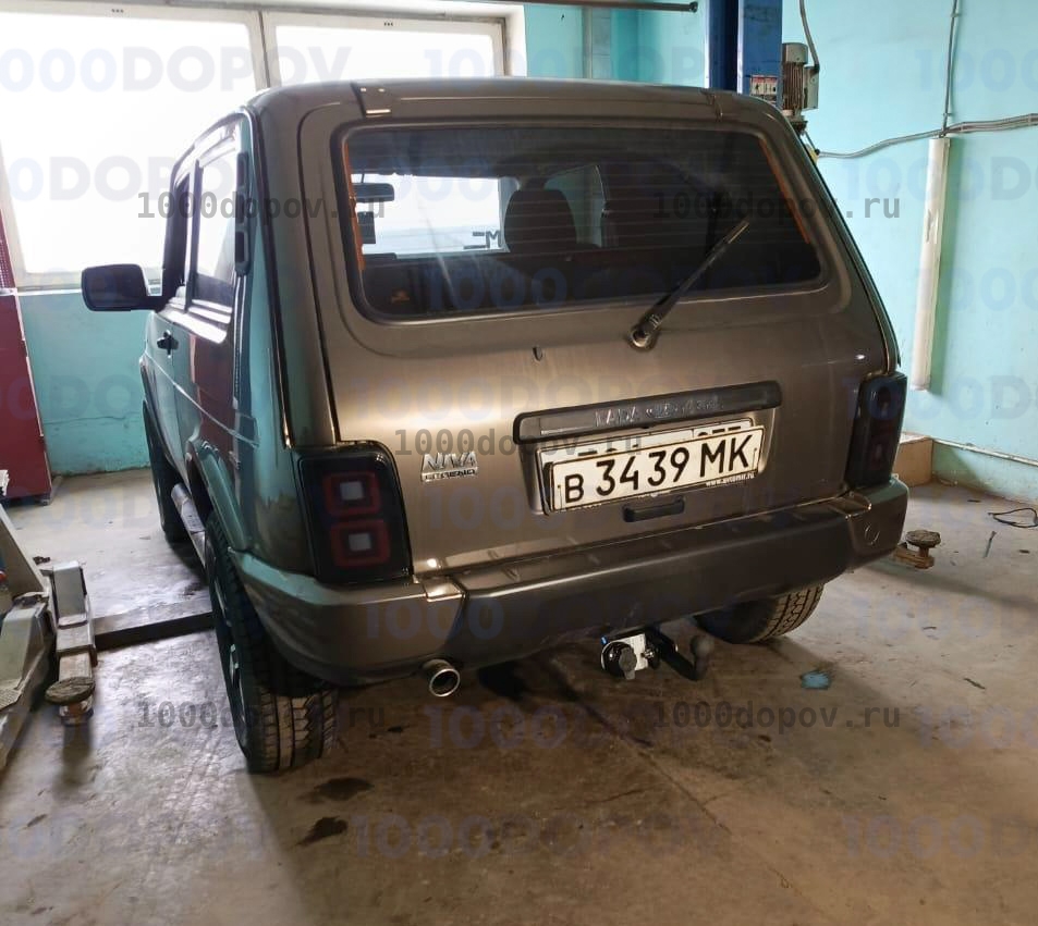 Фаркоп Avtos VAZ-63 ВАЗ 2121 Нива Urban без ГБО с 2014- — рисунок 3