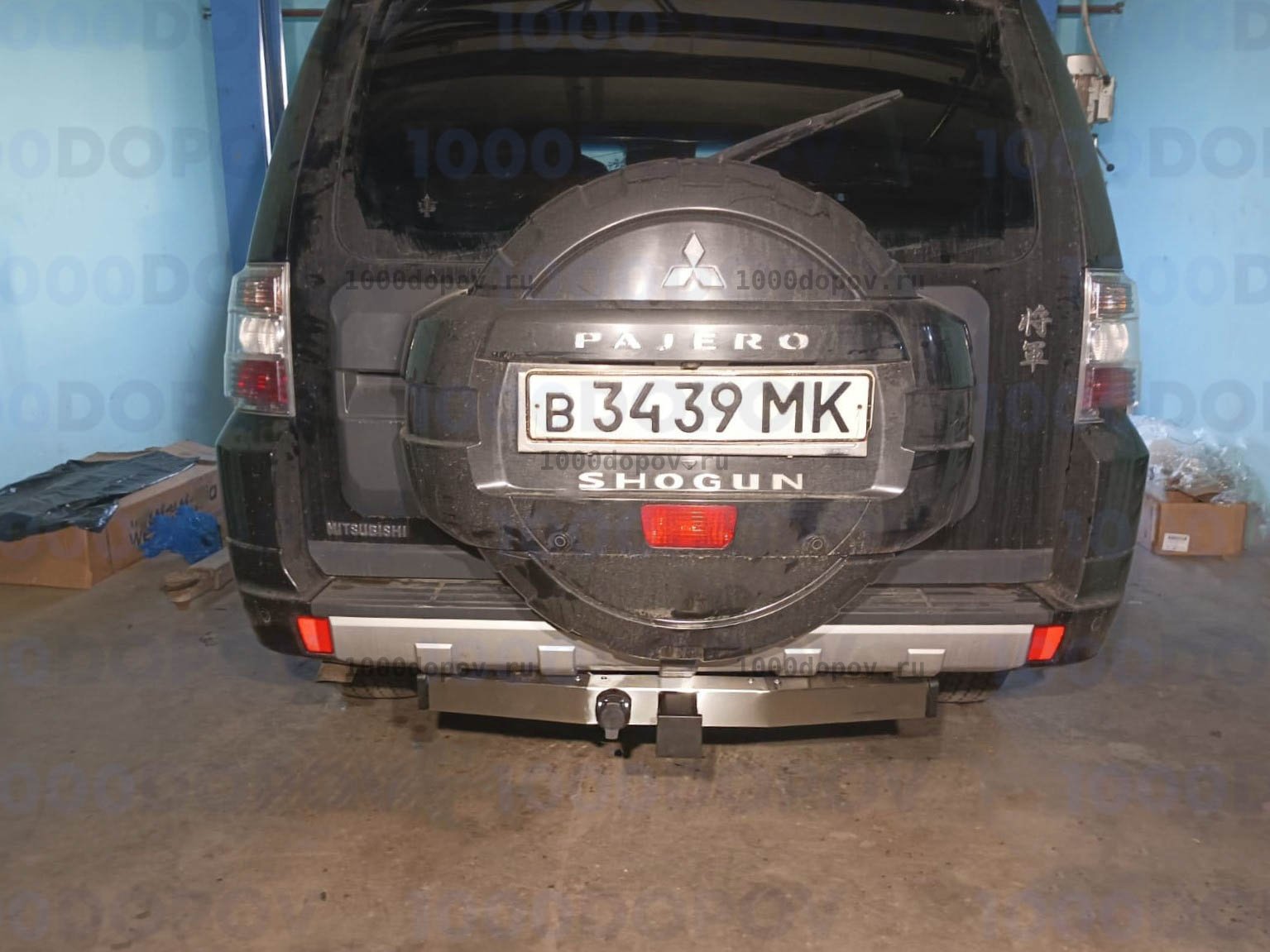 Фаркоп PT GROUP MPJ-99-991124.00 Mitsubishi Pajero 3/4 1999-2007, 2007-н.в. — рисунок 20