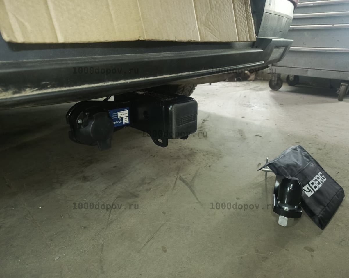 Фаркоп BERG F.2318.002 Hyundai Santa Fe 2024-н.в (только для а/м с докаткой) (кроме импорт из Китая) — рисунок 9
