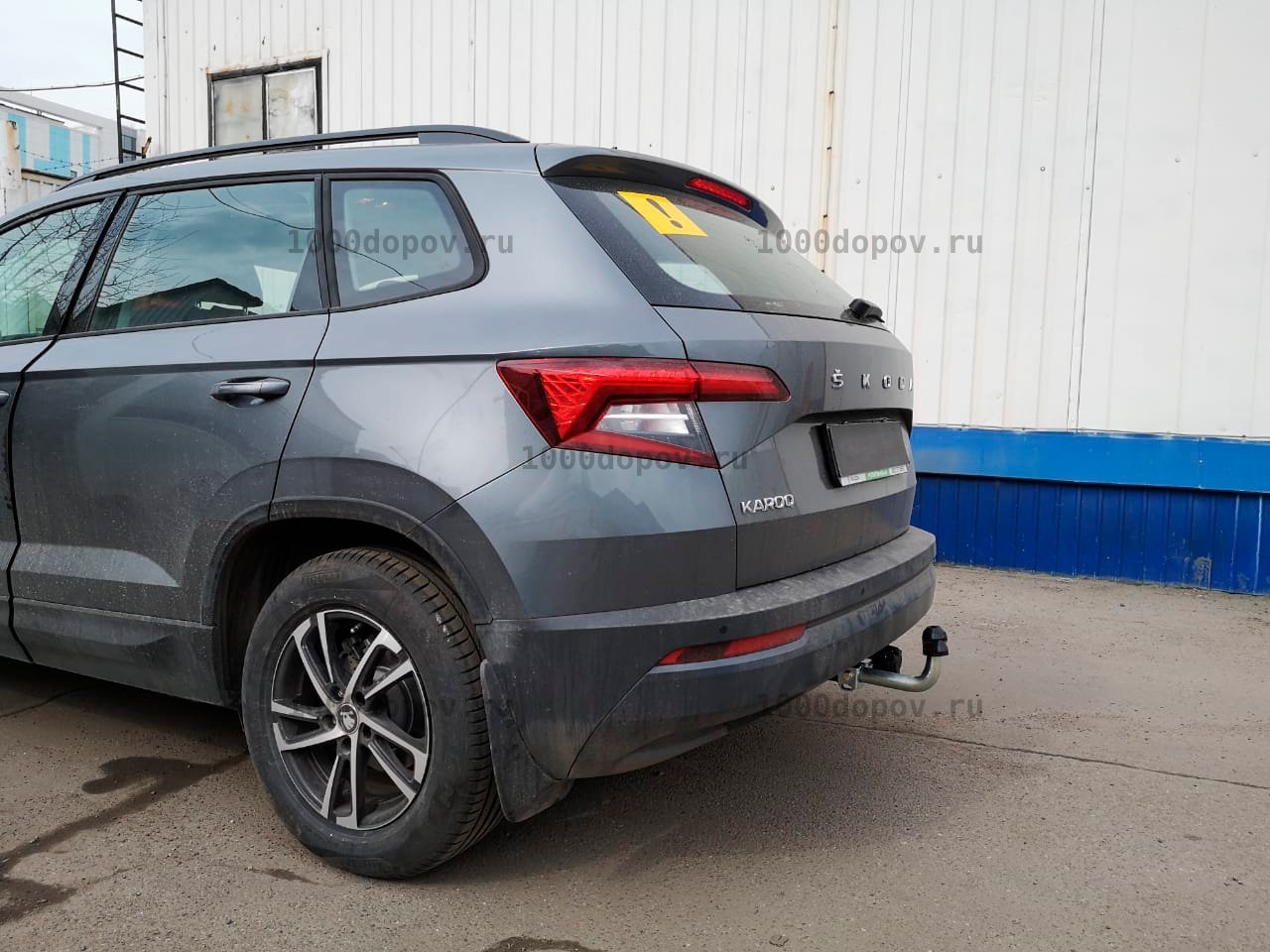 Фаркоп Motodor 92305-A Skoda Karoq 2020-н.в. (оцинк. шар) — рисунок 2