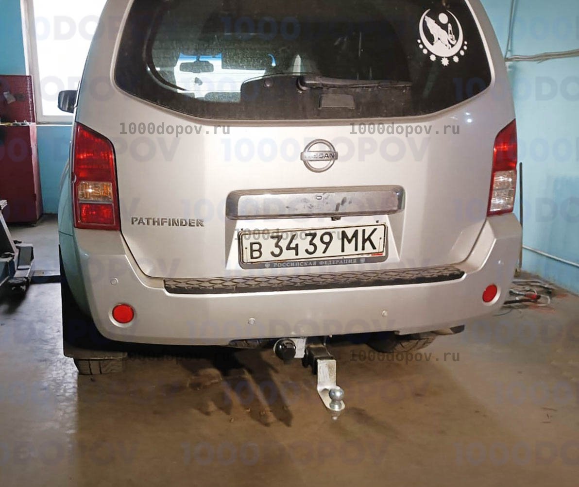 Фаркоп Avtos NS 21B Nissan Pathfinder R51 2005-2014 — рисунок 19