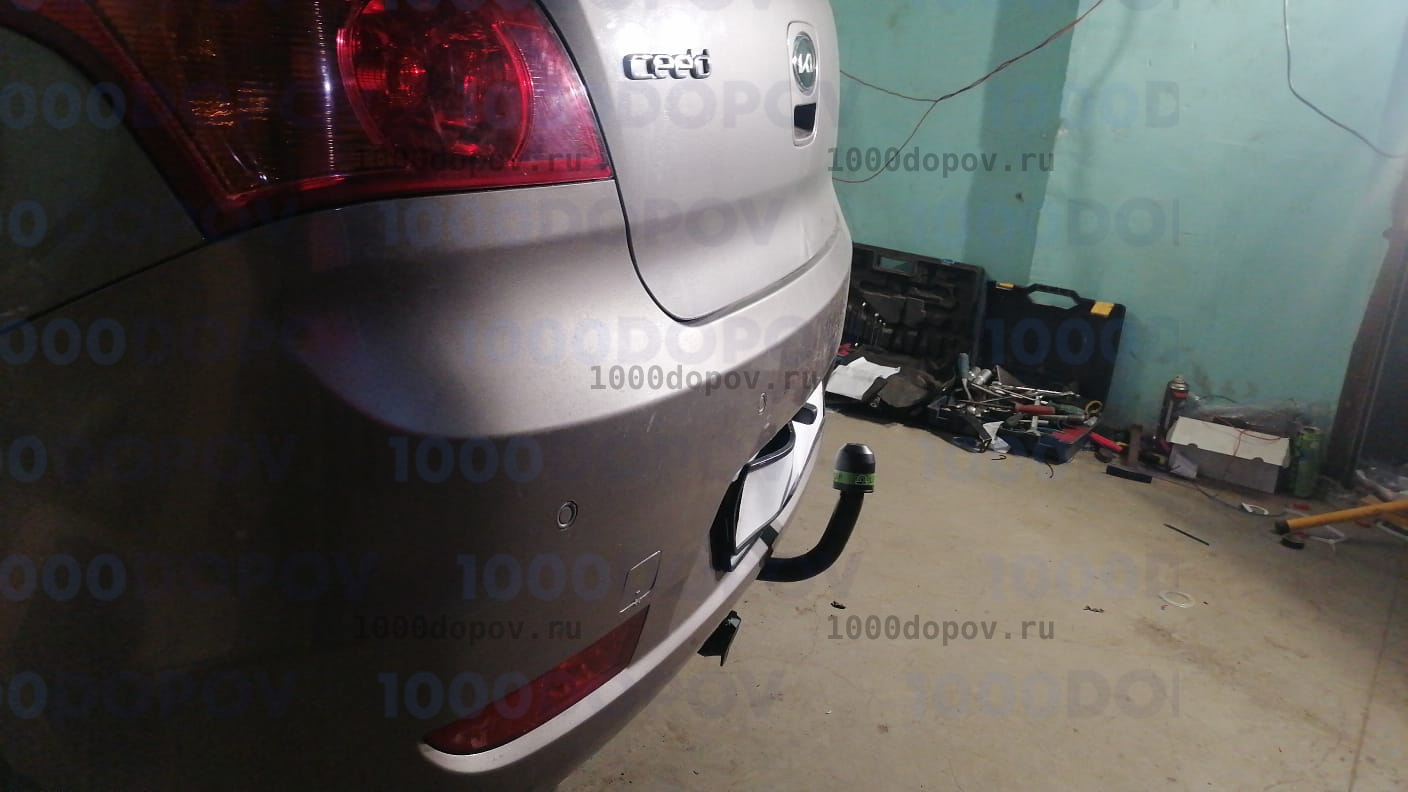 Фаркоп Leader Plus K110-A Kia Ceed hb 2007-2012 — рисунок 2