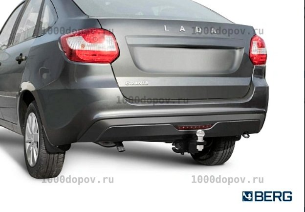Фаркоп BERG F.6017.006 LADA Granta SW (вкл. Cross) 2018-н.в.. — рисунок 1