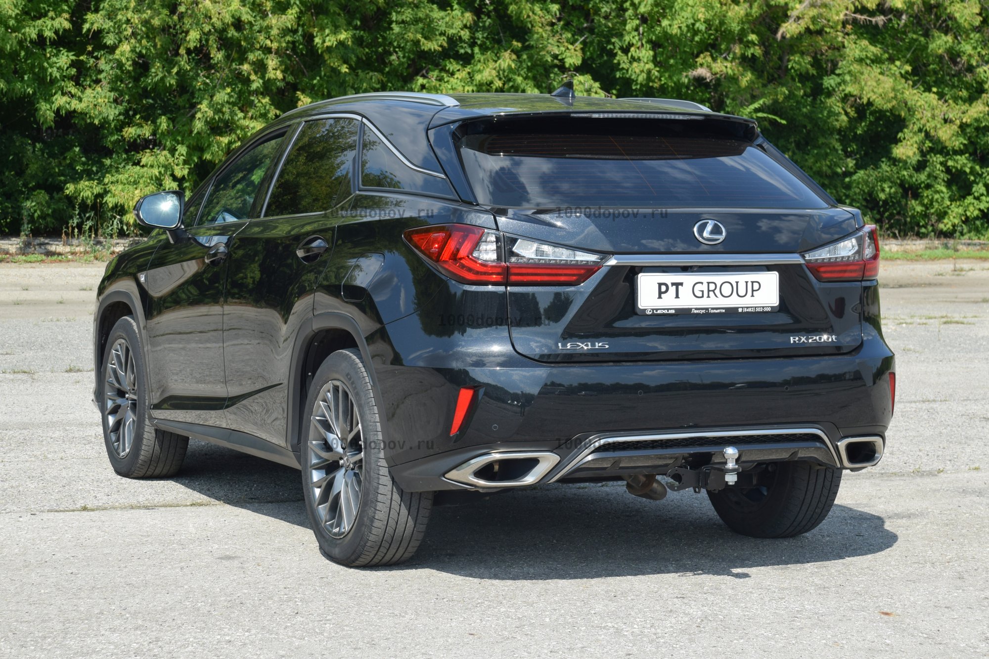 Фаркоп PT GROUP LRX991101 Lexus RX, в т.ч. F-Sport 2015-2019 (кроме Long) — рисунок 2