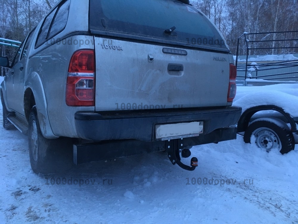 Фаркоп Avtos TY 27 Toyota Hilux 2011-2015 — рисунок 1
